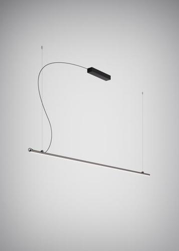 Jelölje be Függesztett lámpa Fabbian Freeline F44 8W 2m - Fekete - F44 A04 02