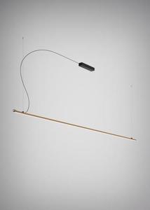 Függesztett lámpa Fabbian Freeline F44 2W 3m - Bronz - F44 A06 76 small 0
