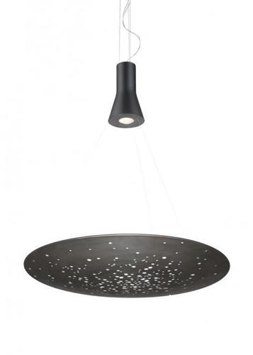Jelölje be Fabbian Lens függőlámpa F46 24W 90cm - Fekete - F46 A03 14