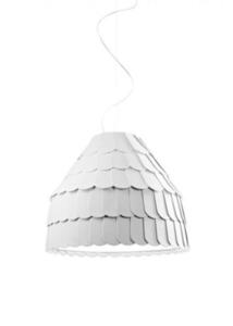 Függesztett lámpa Fabbian Roofer F12 22W 57cm - Fehér - F12 A01 01 small 0
