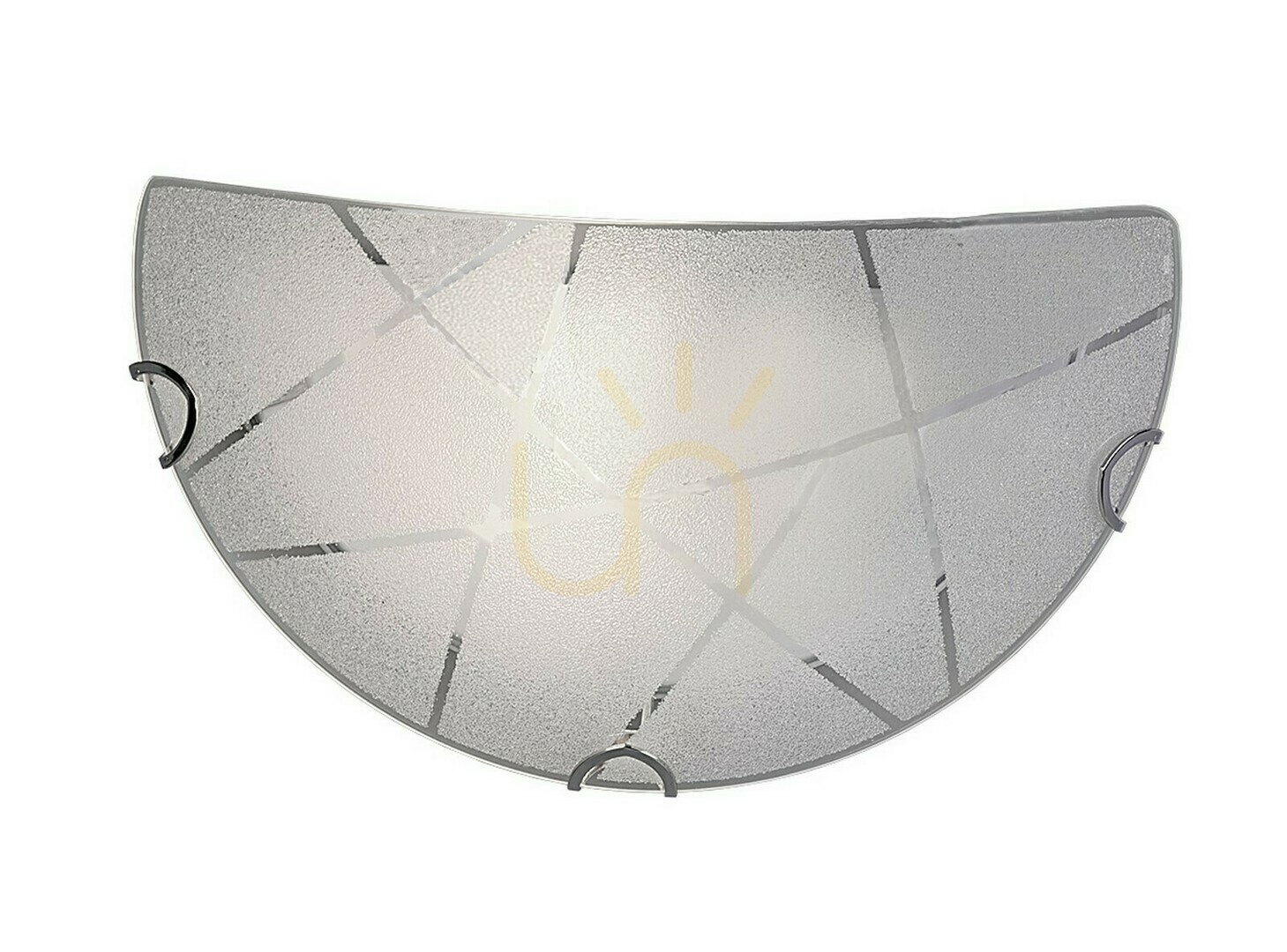 Trio SANDRINA 201200100 wall light – white glass, E27, 30 cm