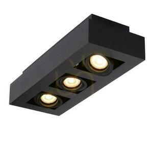 Lucide Xirax fekete LED mennyezeti lámpa 3x GU10 36 cm 09119/16/30 small 4