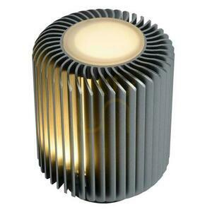 Lucide TURBIN szürke LED asztali lámpa 5W 400lm 3000K 26500/05/36 small 3