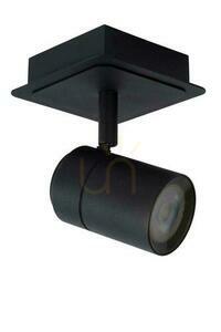 Plafonlámpa Lucide LENNERT fekete GU10 IP44 LED 5W 320lm 3000K 26958/05/30 small 1