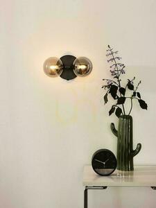 Lucide TYCHO fekete retro LED fali lámpa 2x G9 22 cm 45274/02/30 small 2