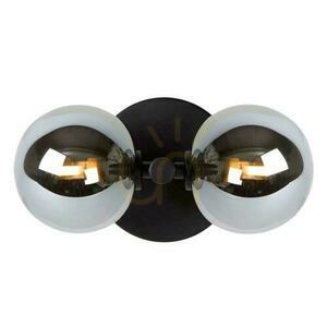 Lucide TYCHO fekete retro LED fali lámpa 2x G9 22 cm 45274/02/30 small 4