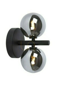 Lucide TYCHO fekete retro LED fali lámpa 2x G9 22 cm 45274/02/30 small 0