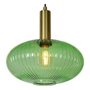 Függőlámpa Lucide MALOTO zöld üveg retro 30 cm 45386/30/33 small 9