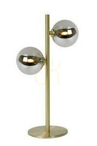 Asztali lámpa Lucide TYCHO arany üveg retro 43 cm 45574/02/02 small 0