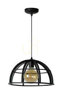 Függőlámpa Lucide DIKRA fekete fém 40 cm 76464/01/30 small 1