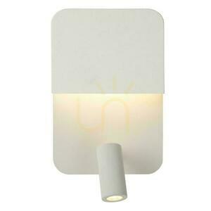 Lucide BOXER fehér LED fali lámpa 8W 2 pontos 3000K 79200/08/31 small 3