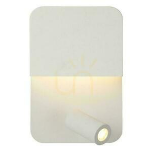 Lucide BOXER fehér LED fali lámpa 8W 2 pontos 3000K 79200/08/31 small 4