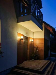 Kültéri fali lámpa SU-MA CUBE CB-MAX K BL fekete alumínium LED IP44 small 1