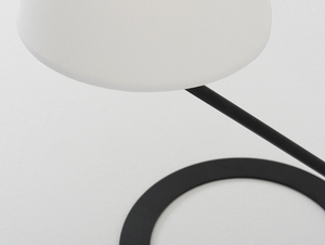Asztali lámpa SHADE TABLE - fehér, fekete ernyő small 4