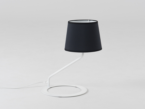 Jelölje be Asztali lámpa SHADE TABLE - fehér, fekete ernyő