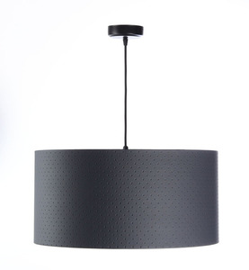 Függőlámpa Bőr E27 60W henger grafit ezüst 2 Függőlámpa Bőr E27 60W henger grafit ezüst small 2
