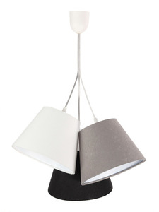 Tripla asztali lámpa BUCKET E27 60W fehér / szürke / fekete small 4