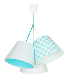 Fiú lámpa BUCKET E27 60W kék, fehér pöttyös 1 Fiú lámpa BUCKET E27 60W kék, fehér pöttyös small 1