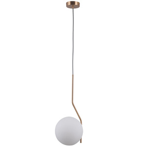 Italux Carimi sárgaréz üveg E27 függőlámpa PND-3300-1-HBR small 1