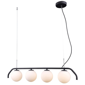 Italux Carimi LED függőlámpa 4x5W antracit üveg PND-3300-4-BK small 1