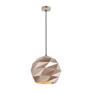 Italux függőlámpa Palermo E27 arany acél 32 cm PND-2424-1L-GD small 1