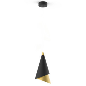 Függőlámpa Italux Raalto LED fekete-arany 25 cm PND-433128-1A small 1