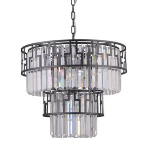 Italux függőlámpa fekete kristály E14 7 égős PND-43493-7A small 0