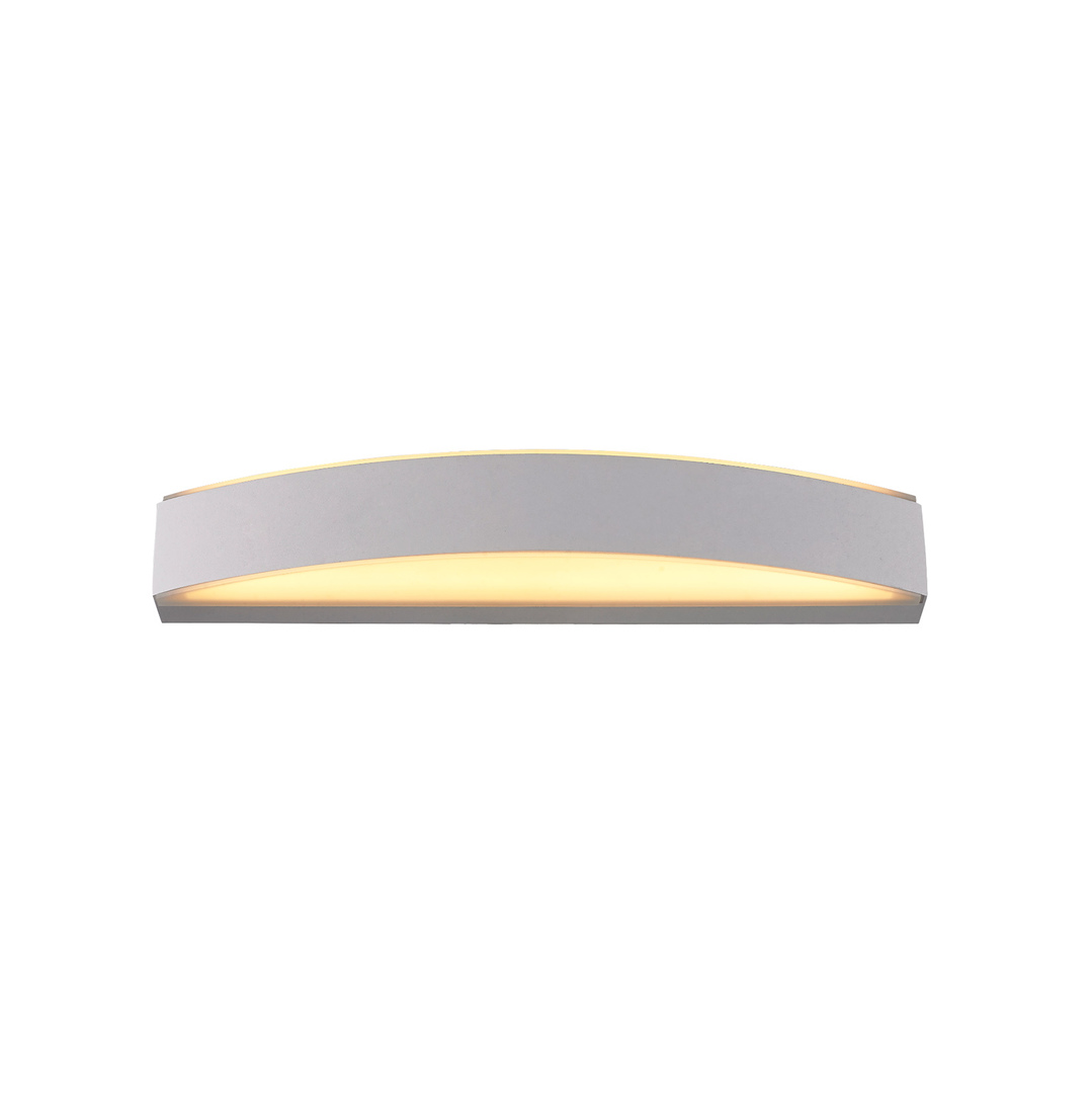 Jelölje be Italux fehér íves LED fali lámpa 12W 3000K 37 cm MB1222M Italux fehér íves LED fali lámpa 12W 3000K 37 cm MB1222M