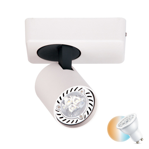 Jelölje be Italux fehér alumínium GU10 LED spotlámpa SPL-3142A-1-WH