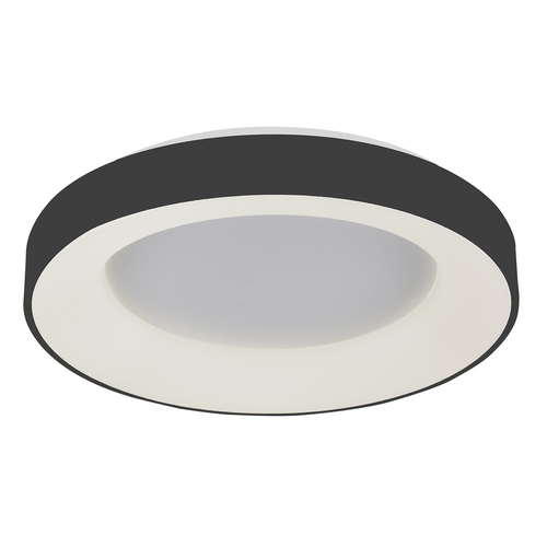 Jelölje be Italux Giulia fekete LED mennyezeti lámpa 48 cm 40W 5304-840RC-BK-3