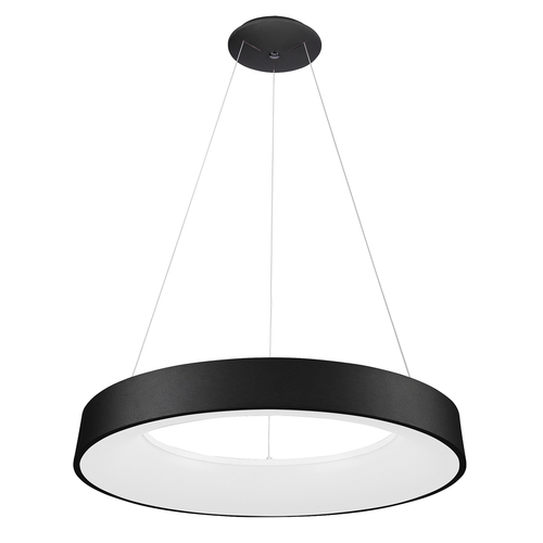 Jelölje be Italux Giulia LED fekete függőlámpa 80W 80 cm 3000K 5304-880RP-BK-3
