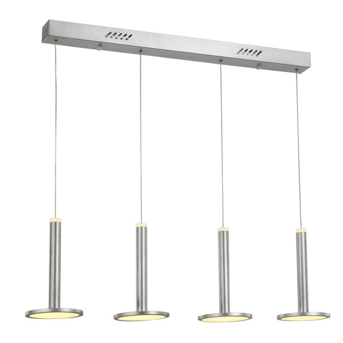 Jelölje be Italux Oliver LED függőlámpa ezüst 48W 3000K 88 cm MD17033012-4B S.NICK