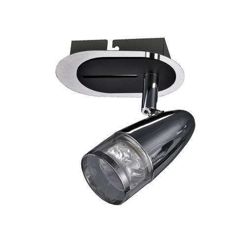 Jelölje be Italux LED spotlámpa króm üveg 4,3W 3000K 360 lm HP-503AC-01M-1341 CH
