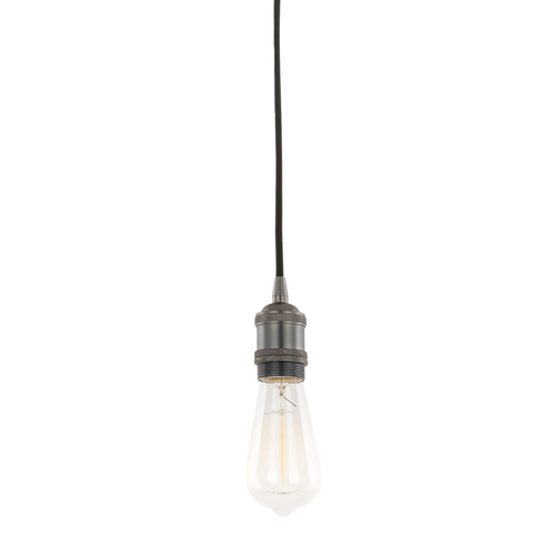 Jelölje be Italux fekete E27 LED függőlámpa alumínium 10 cm DS-M-034 MATT BLACK