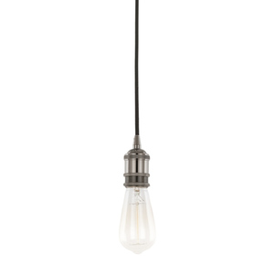 Függőlámpa Italux Classo fekete alumínium E27 10 cm DS-M-034 SHINY BLACK small 0