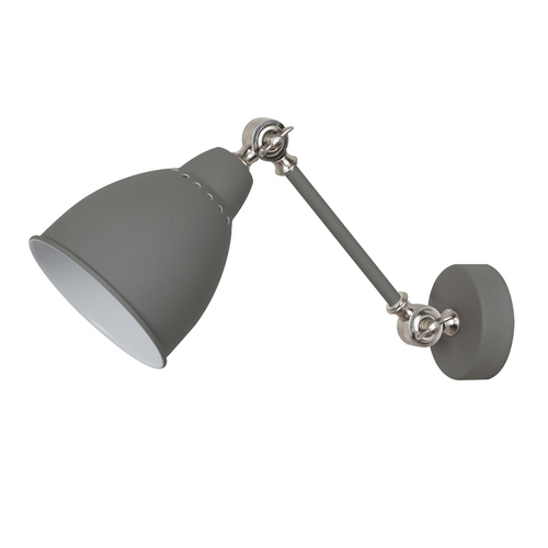 Jelölje be Fali lámpa Italux Sonny szürke E27 acél IP20 52 cm MB-HN5010-1-GR