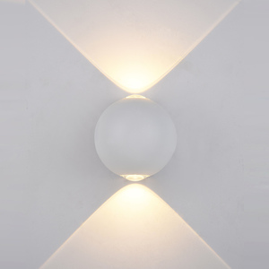 Kültéri fali lámpa Italux Carsoli LED fehér alumínium IP54 4W PL-308W small 0
