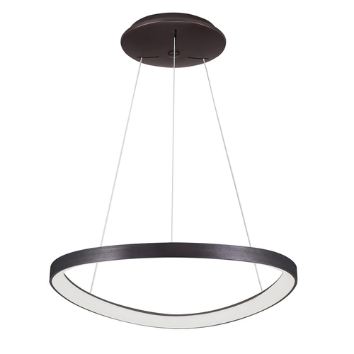 Jelölje be Italux Morfi LED függőlámpa barna 65 cm 48W 3000K 5355-848ROP-BC-3