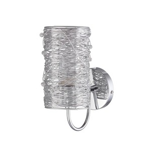 Italux modern fali lámpa Linton E14 ezüst fémötvözet MBM2136/1 small 1