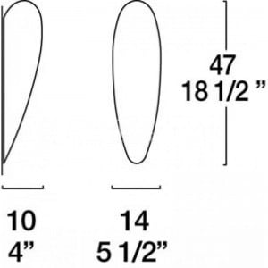 Fali lámpa Itre MESSALINA 2x60W E14 5166020406 1 Fali lámpa Itre MESSALINA 2x60W E14 5166020406 small 1