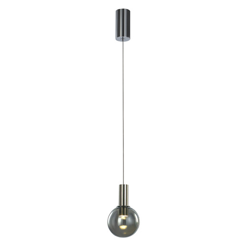 Jelölje be Italux LED függőlámpa Aria króm füstszínű 10 cm MD17012002-1A